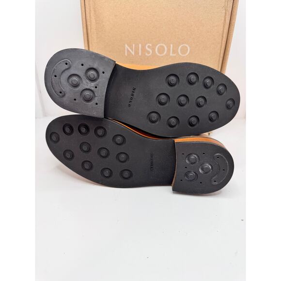 NISOLO Carmen Chelsea Boot Almond Leather Women’s Size 7 New in Box  Sustainable - Picture 5 of 14